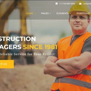 Construction Business Website
