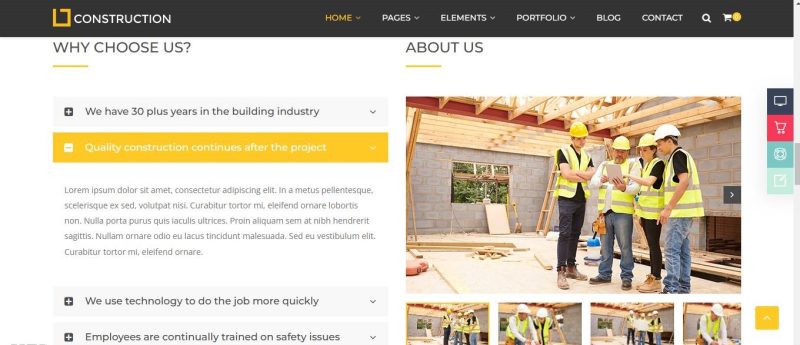 Construction Business Website - Image 4