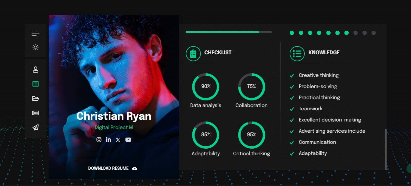 Online CV Website - Image 13