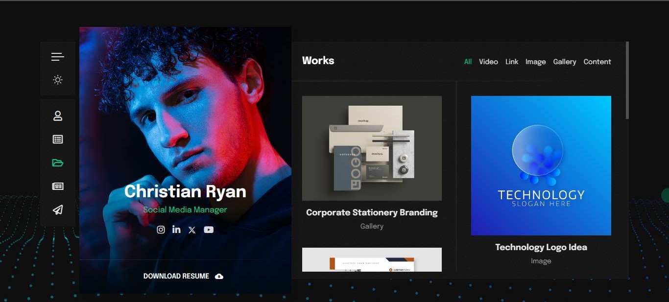 Online CV Website - Image 14