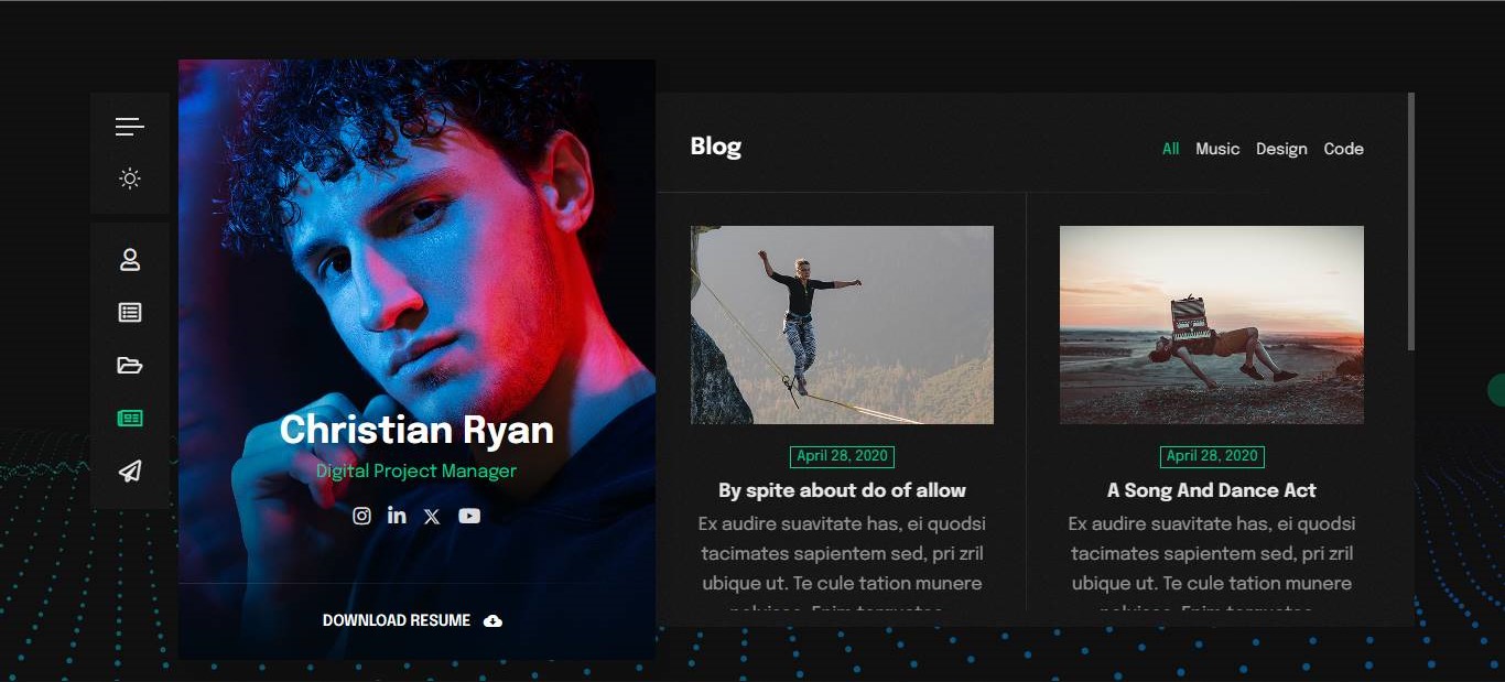 Online CV Website - Image 15