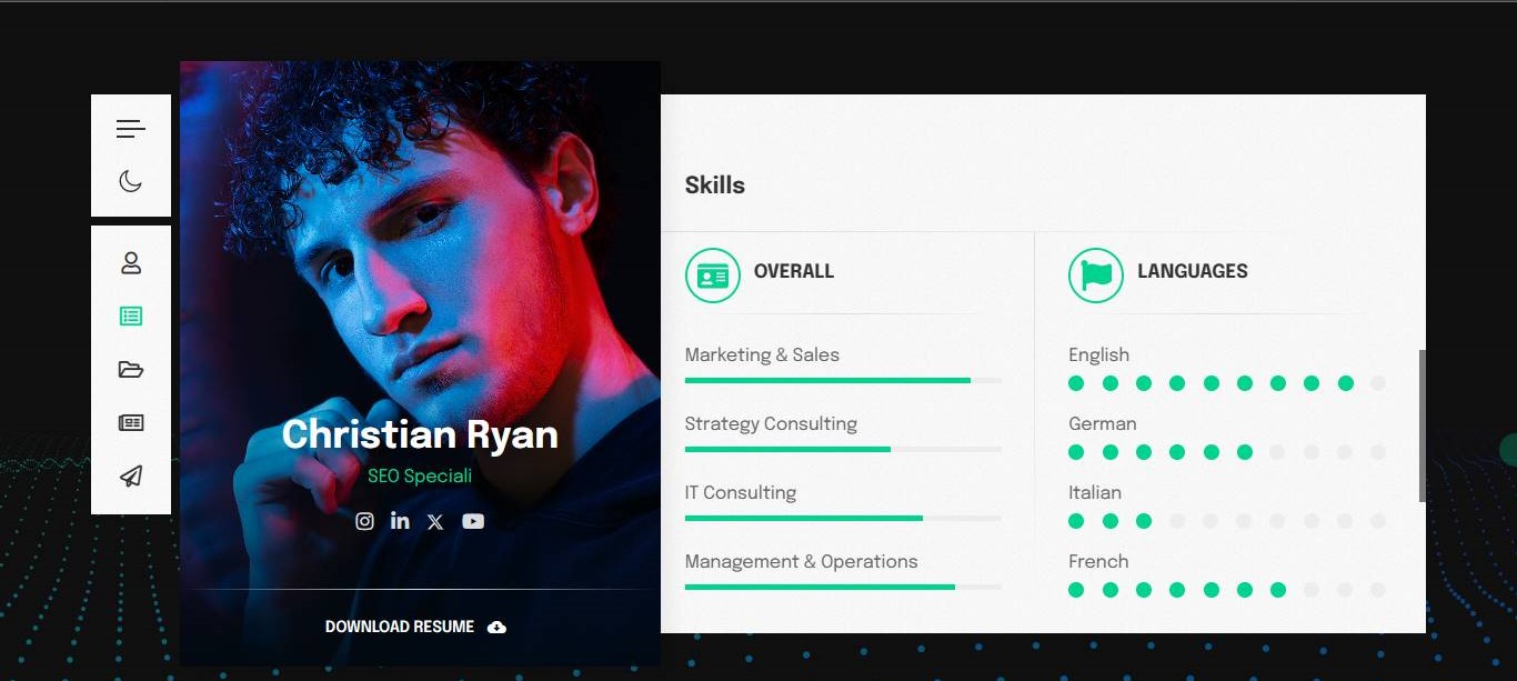 Online CV Website - Image 5