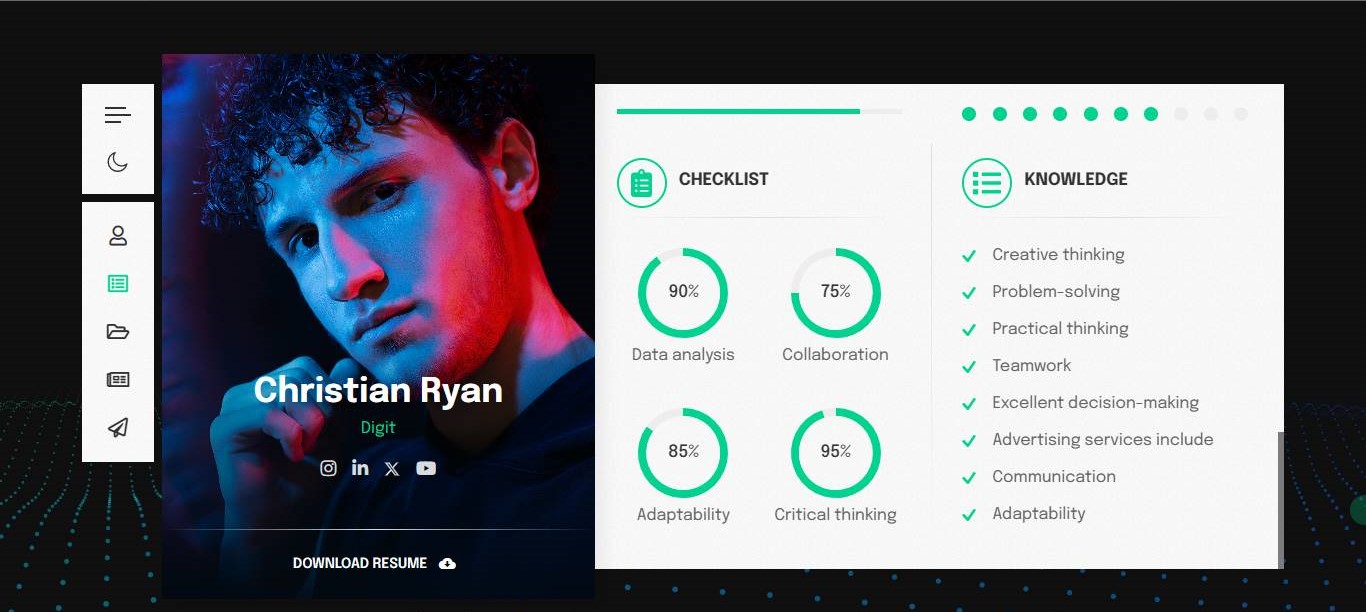 Online CV Website - Image 6
