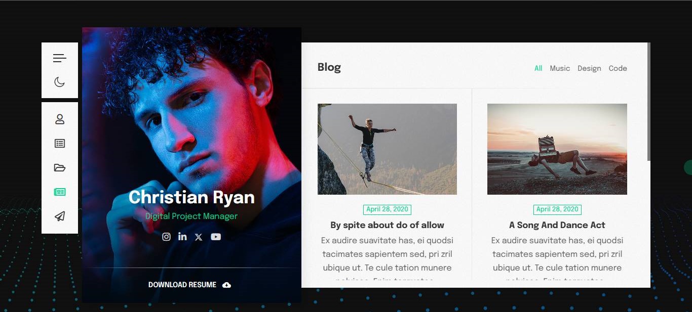 Online CV Website - Image 8