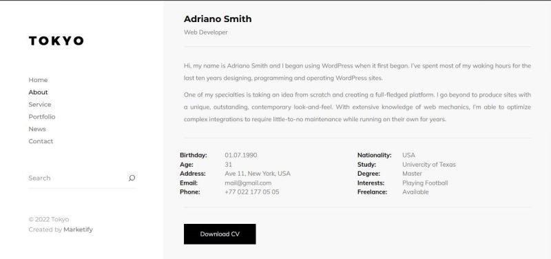 Personal Website - Image 10