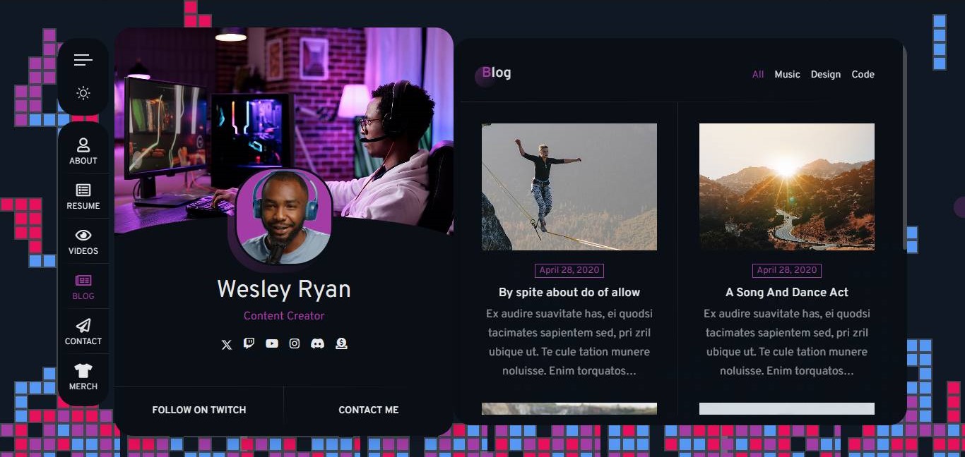 Online CV Website - Image 4