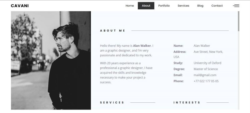 Personal Website - Image 2