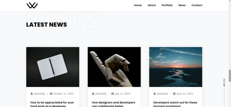 Personal Website - Image 3