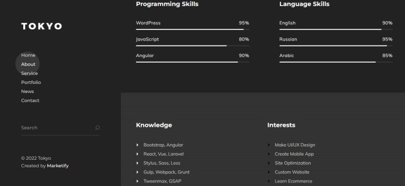 Personal Website - Image 5