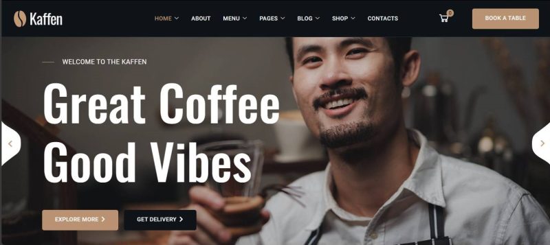 Restaurant Business Website