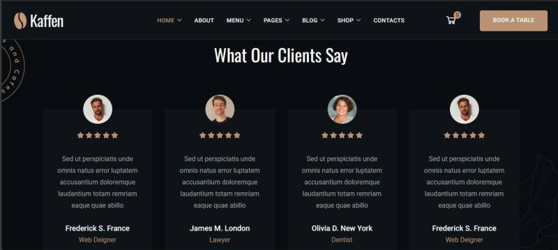 Restaurant Business Website - Image 7