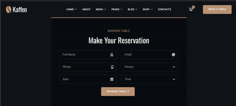 Restaurant Business Website - Image 10