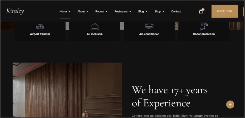 Hotel Business Website - Image 2