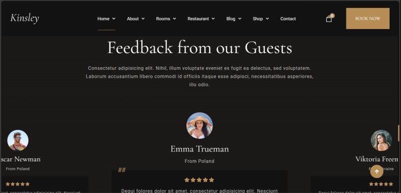 Hotel Business Website - Image 9