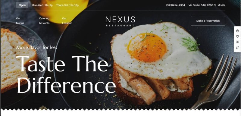 Catering Business Website