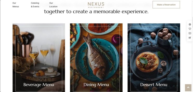Catering Business Website - Image 2
