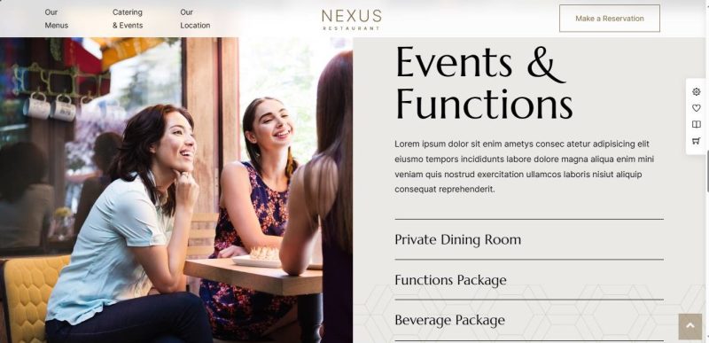 Catering Business Website - Image 4