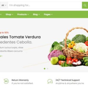Food E-commerce Website