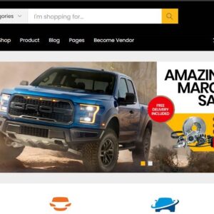 Auto Parts E-commerce Website