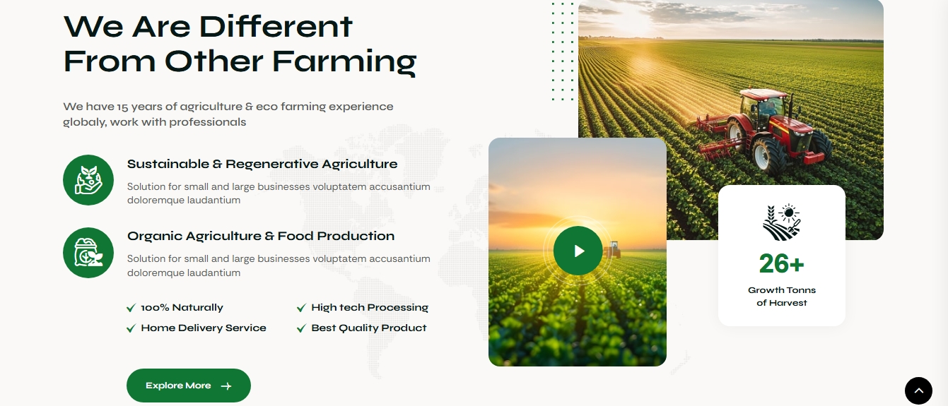 Agriculture Farm Business Website - Image 8