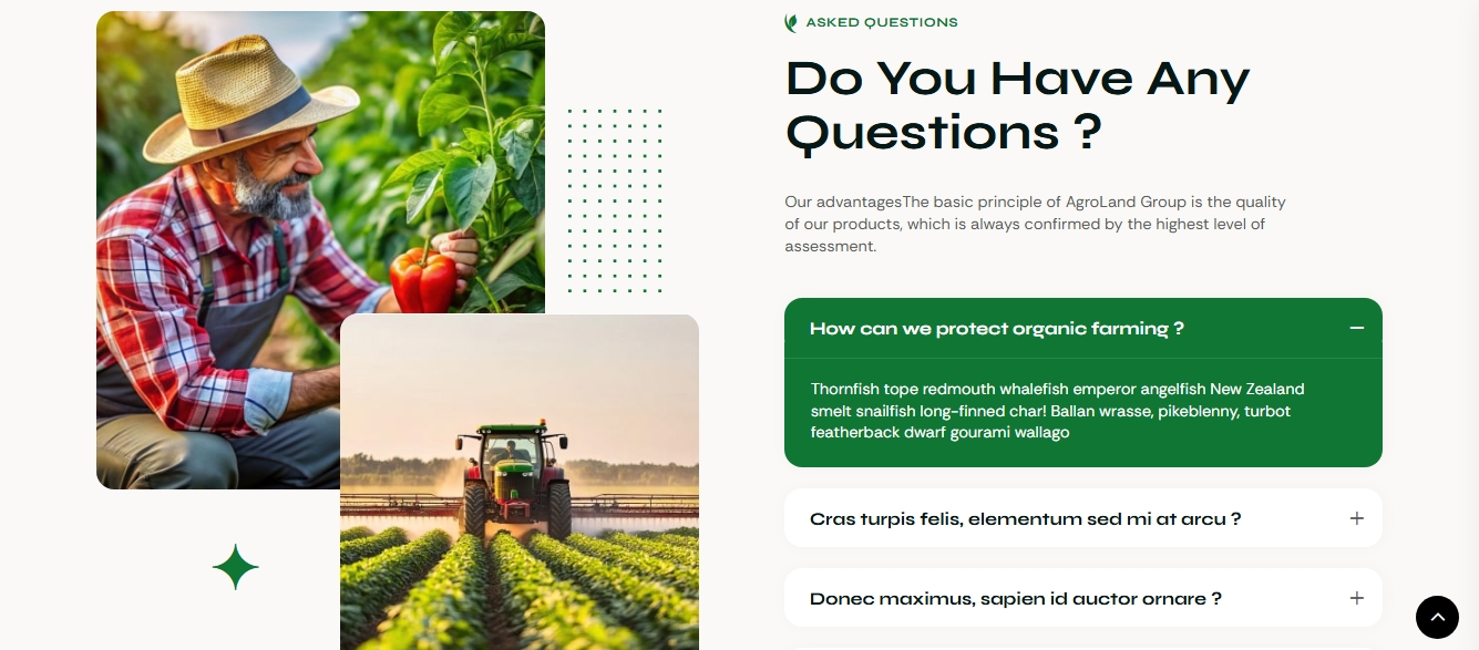 Agriculture Farm Business Website - Image 10