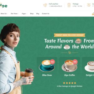 Coffee Business Website
